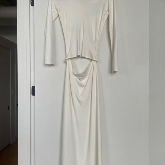 Sid Neigum White Tension Cut-Out Dress - Picture 4 of 5